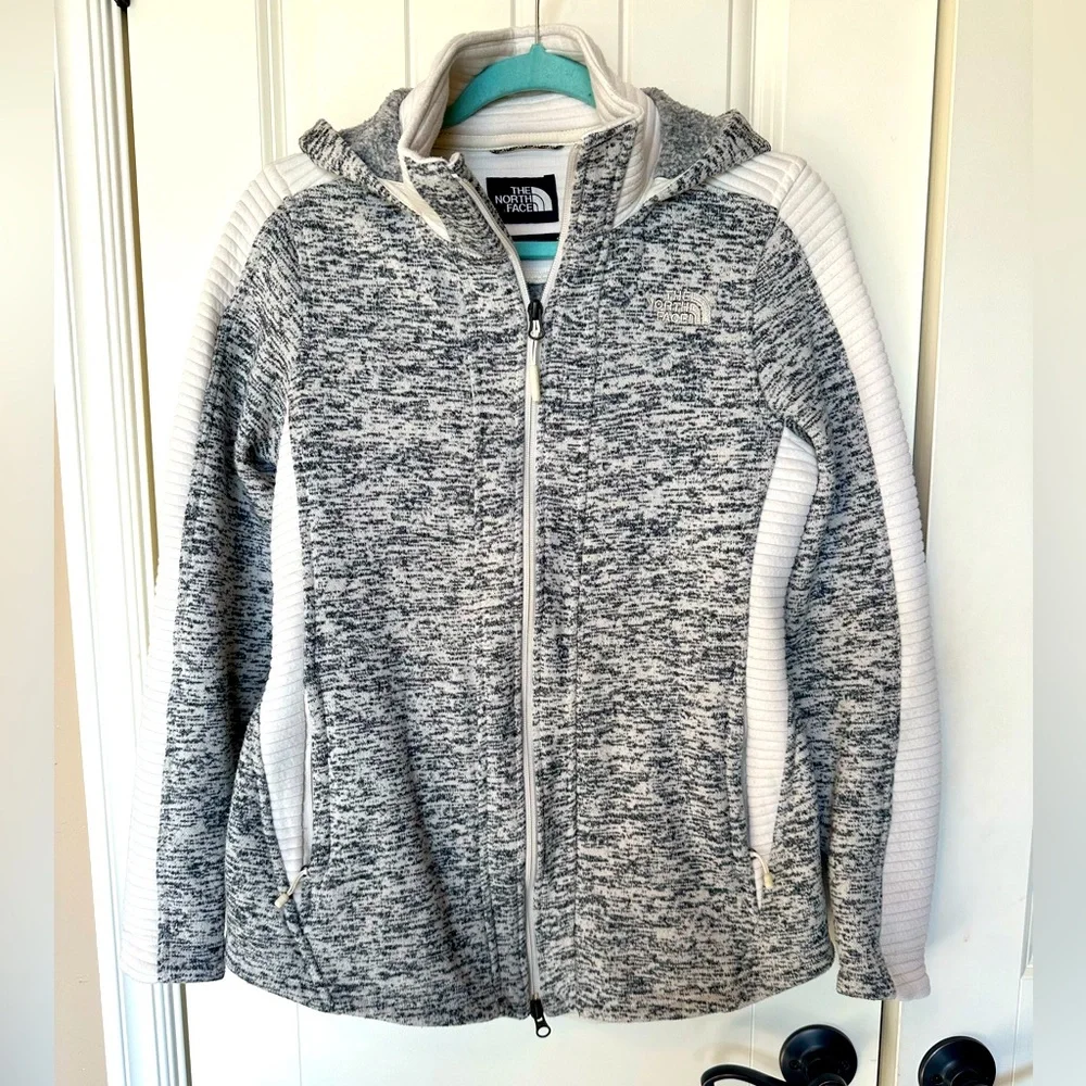 The North Face Hooded Sweater Jacket - Picture 1 of 8